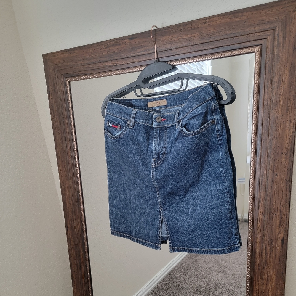 Super cute Vintage Jean Skirt